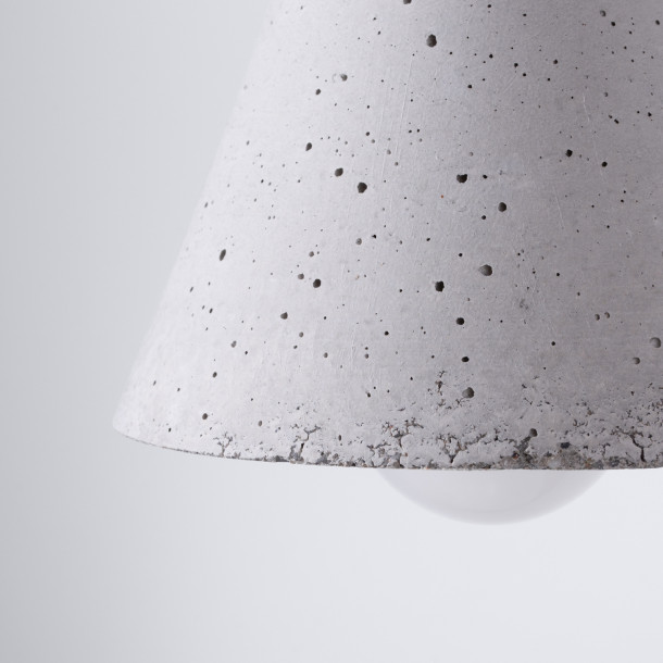 Lampe suspendue Lumiaon 1 béton