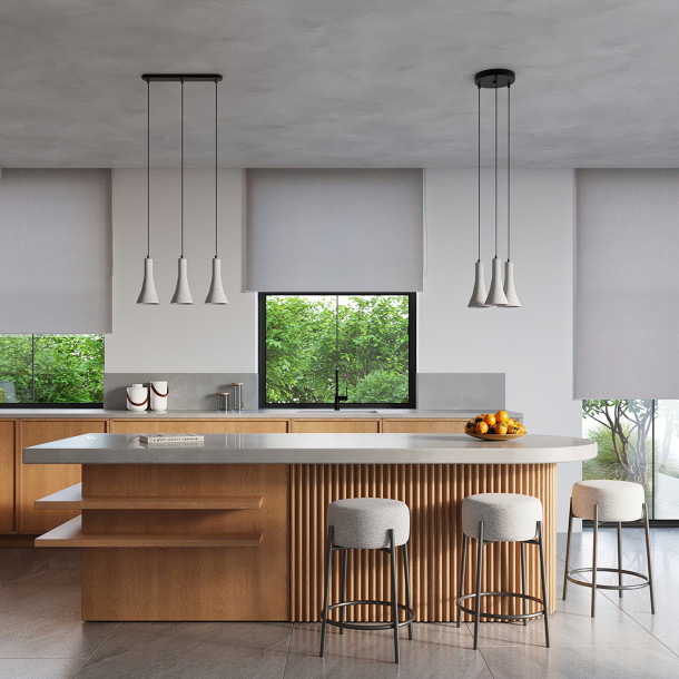 Lampe suspendue Lumiaon 1 béton