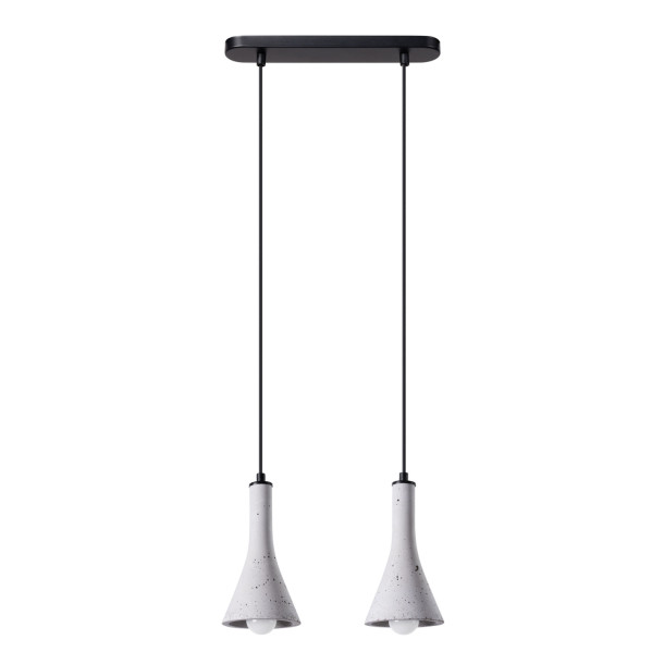 Lampe suspendue Lumiaon 2 béton