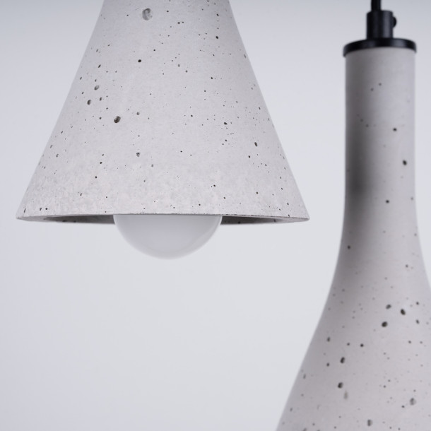 Lampe suspendue Lumiaon 3P béton
