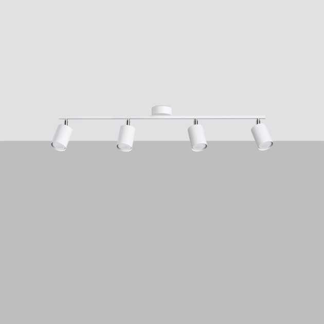 Plafonnier Noraera 4L blanc