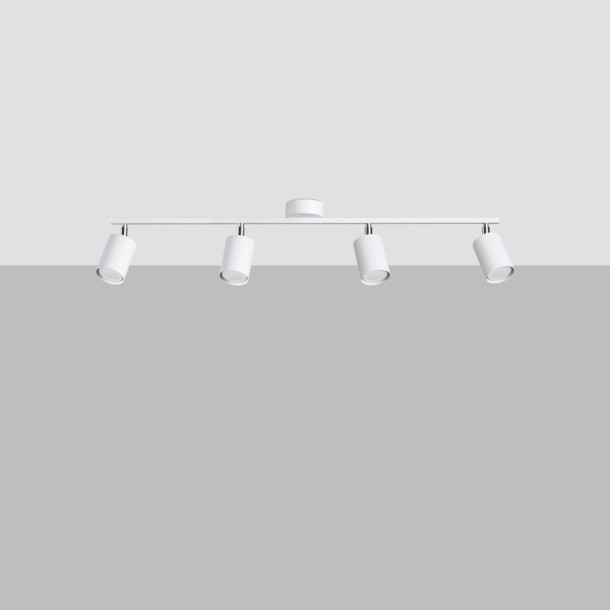 Plafonnier Noraera 4L blanc