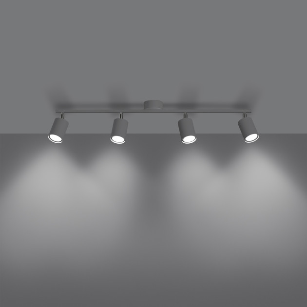 Plafonnier Noraera 4L blanc