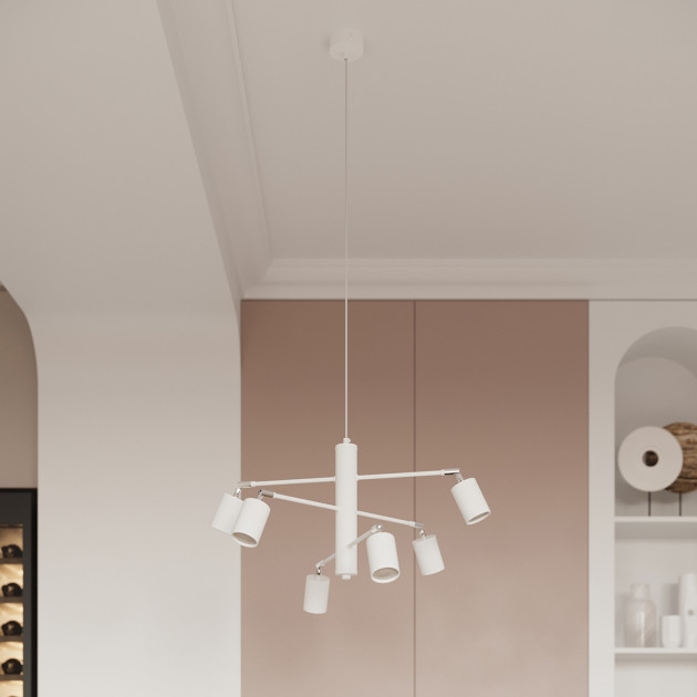 Plafonnier Noraera 4L blanc