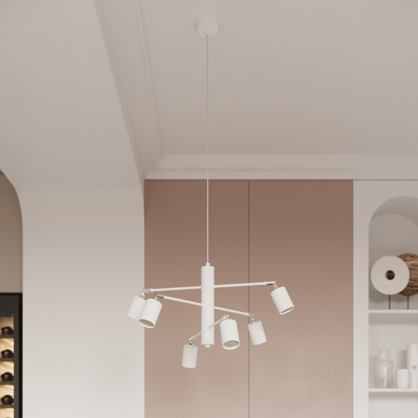 Plafonnier Noraera 4L blanc