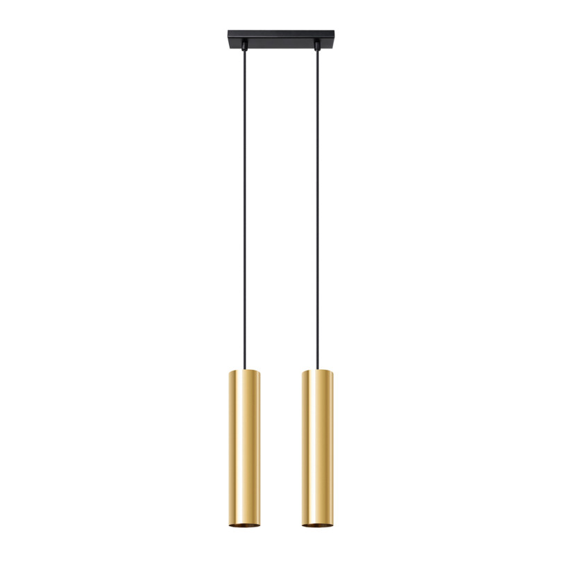 Lampe suspendue Noraaena 2 or poli