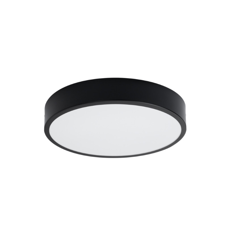 Plafonnier Elaar 40 noir LED 3000K