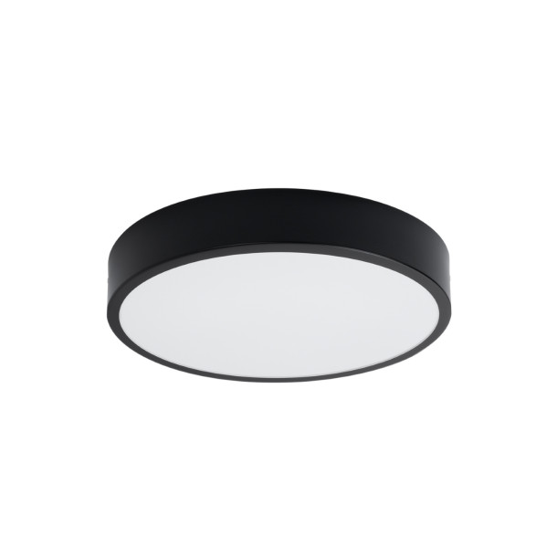 Plafonnier Elaar 40 noir LED 3000K