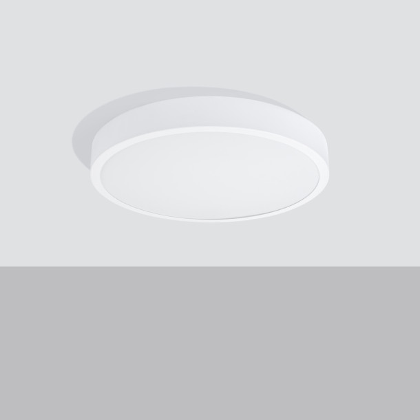 Plafonnier Elaar 50 blanc LED 3000K