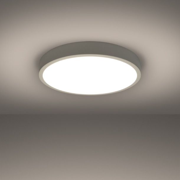 Plafonnier Elaar 50 blanc LED 3000K