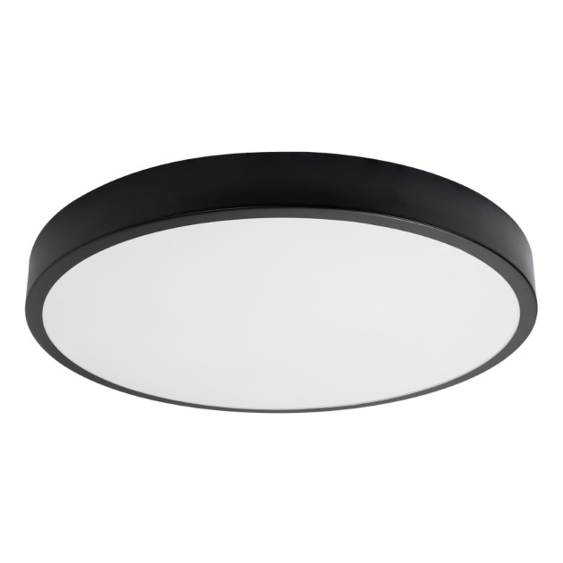 Plafonnier Elaar 60 noir LED 3000K