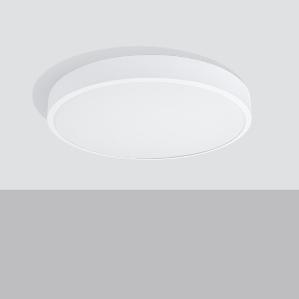Plafonnier Elaar 60 blanc LED 3000K