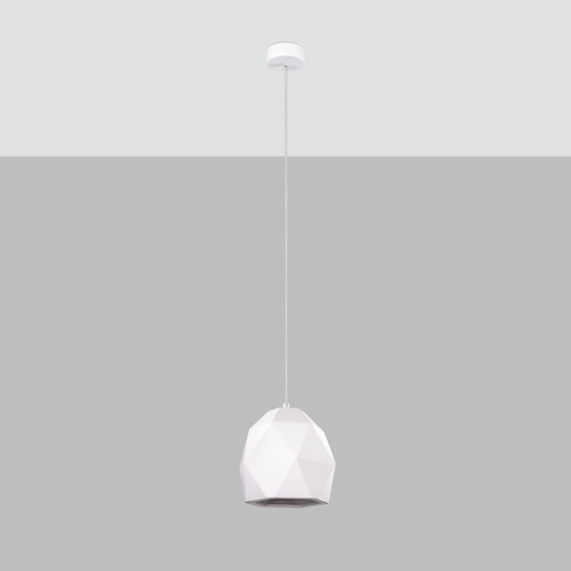 Lampe suspendue en céramique Lineaola