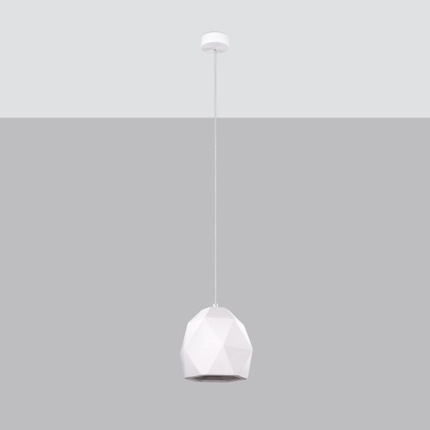 Lampe suspendue en céramique Lineaola