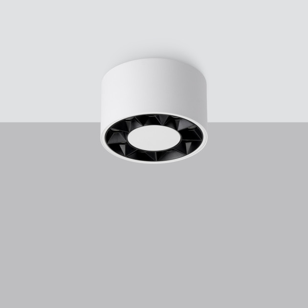 Plafonnier Noraeis blanc LED