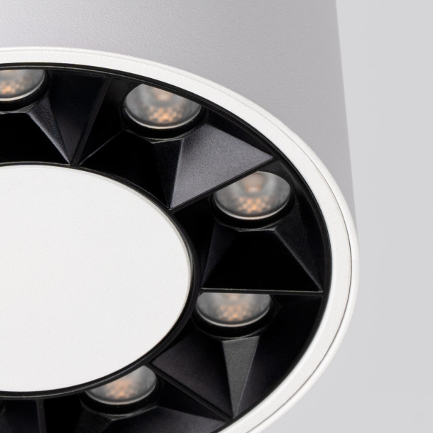 Plafonnier Noraeis blanc LED