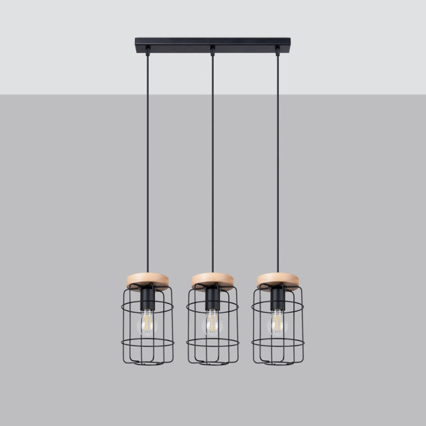 Lampe suspendue Aloor 3L