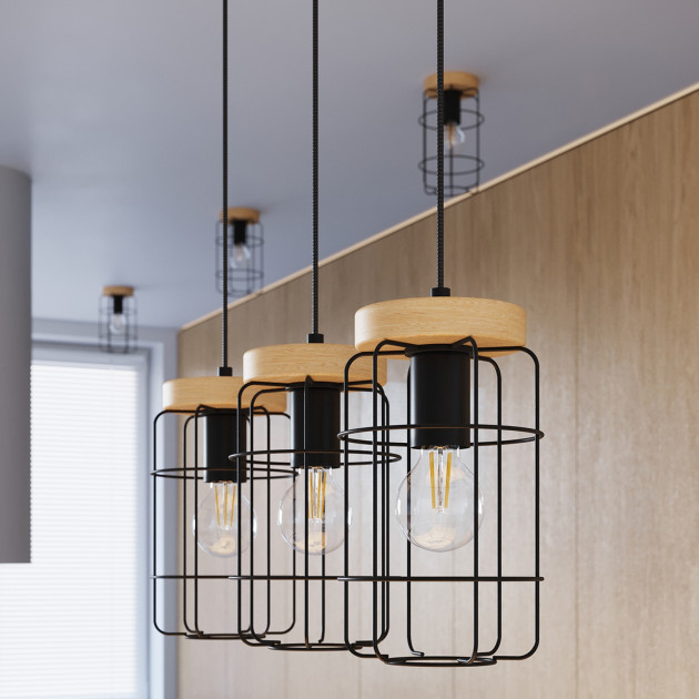 Lampe suspendue Aloor 3L