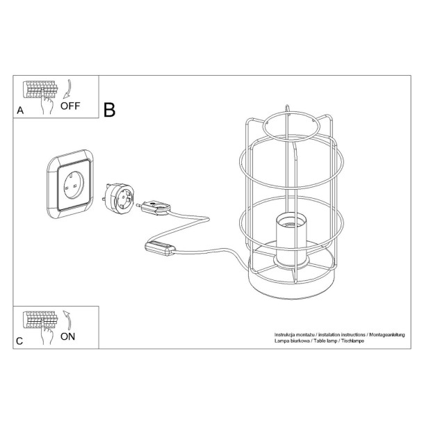 Lampe de table Aloor