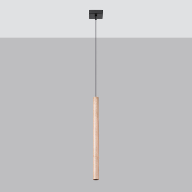 Lampe suspendue Noraaeen 1 bois