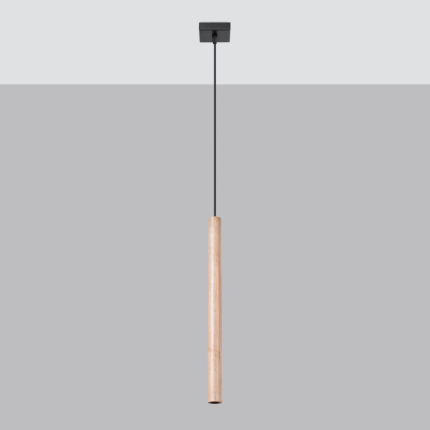 Lampe suspendue Noraaeen 1 bois