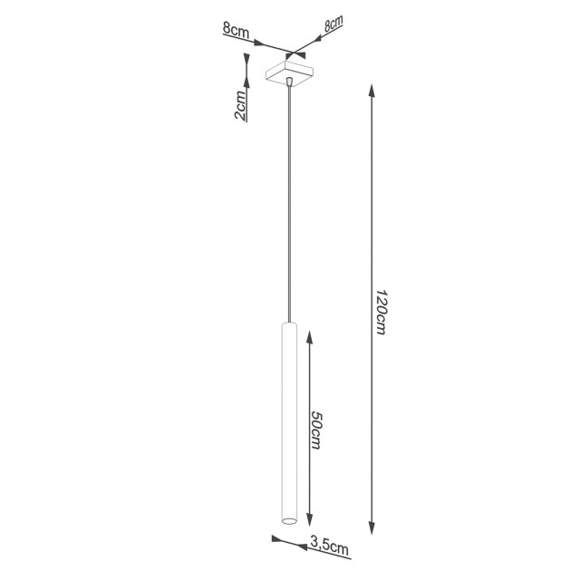 Lampe suspendue Noraaeen 1 bois
