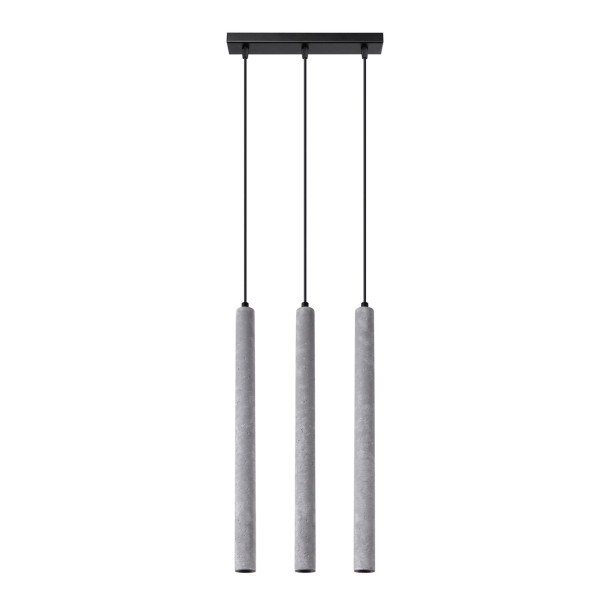 Lampe suspendue Noraaeen 3L béton