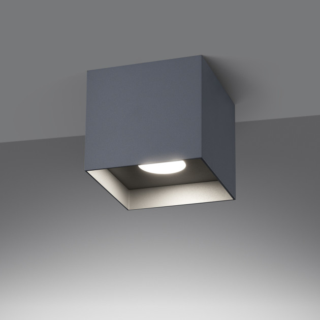 Plafonnier Luxeena gris