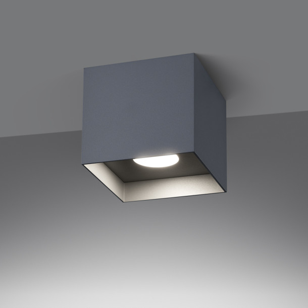 Plafonnier Luxeena gris
