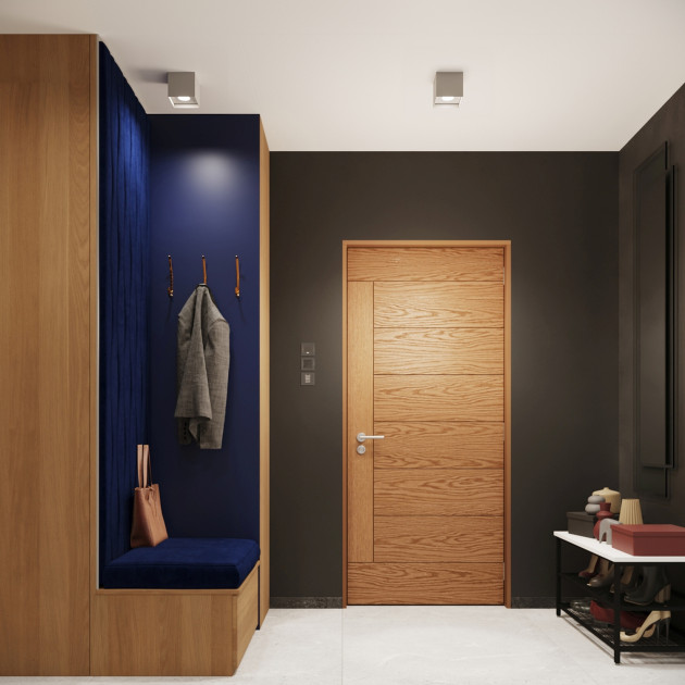 Plafonnier Luxeena gris