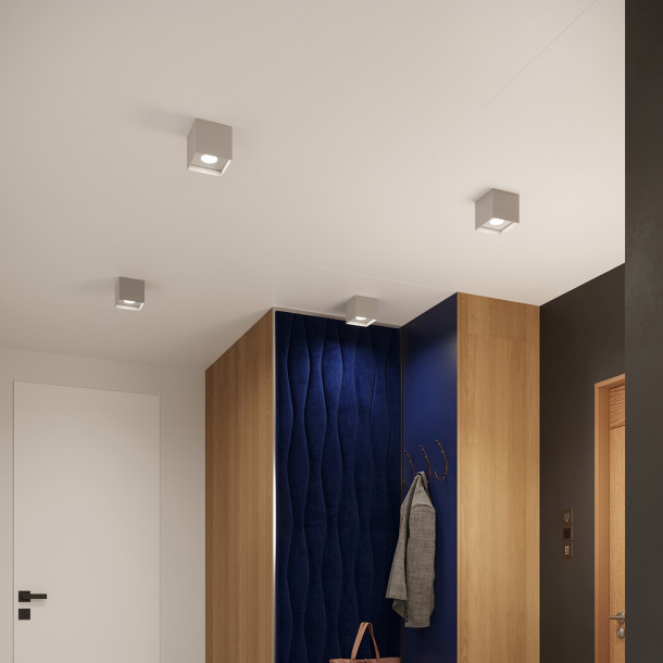 Plafonnier Luxeena gris