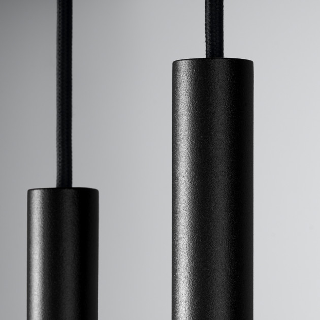 Lampe suspendue Noraaeen 2 noir