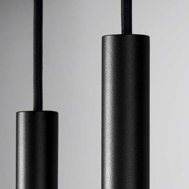 Lampe suspendue Noraaeen 2 noir