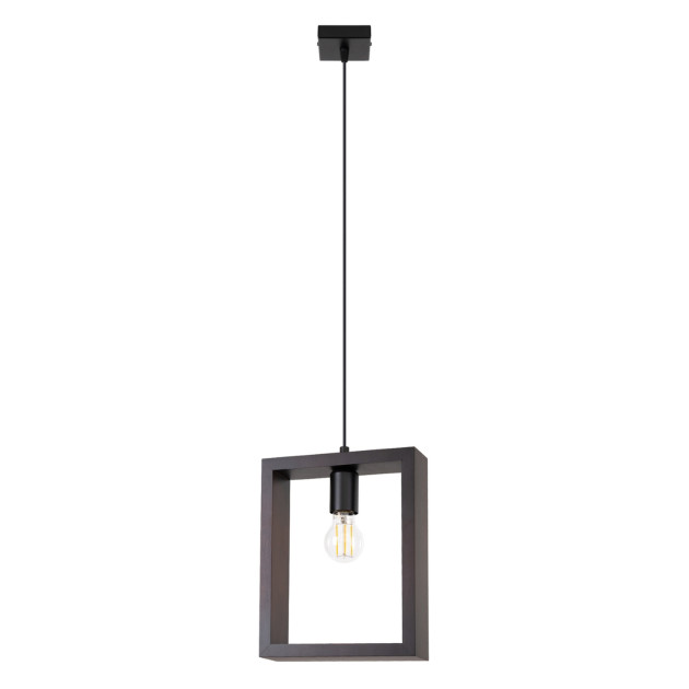 Lampe suspendue Elyaaor wengé