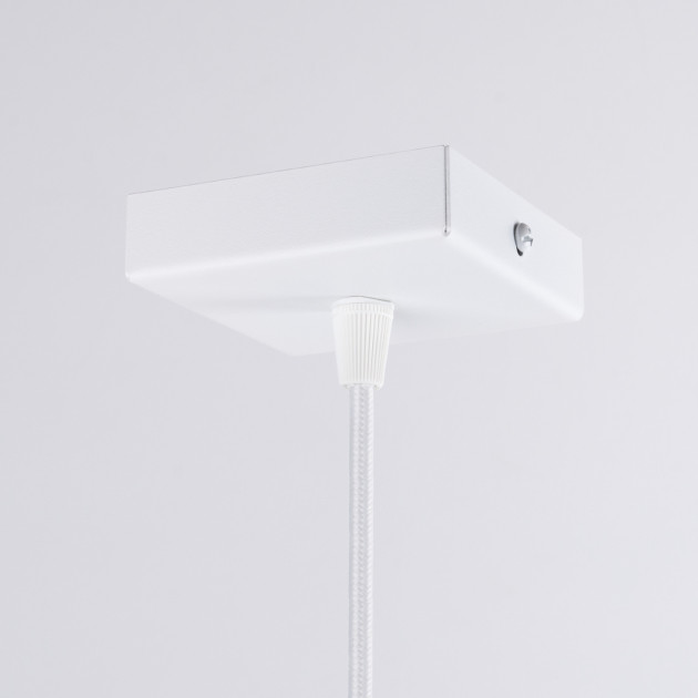 Lampe suspendue Elyaaor blanc
