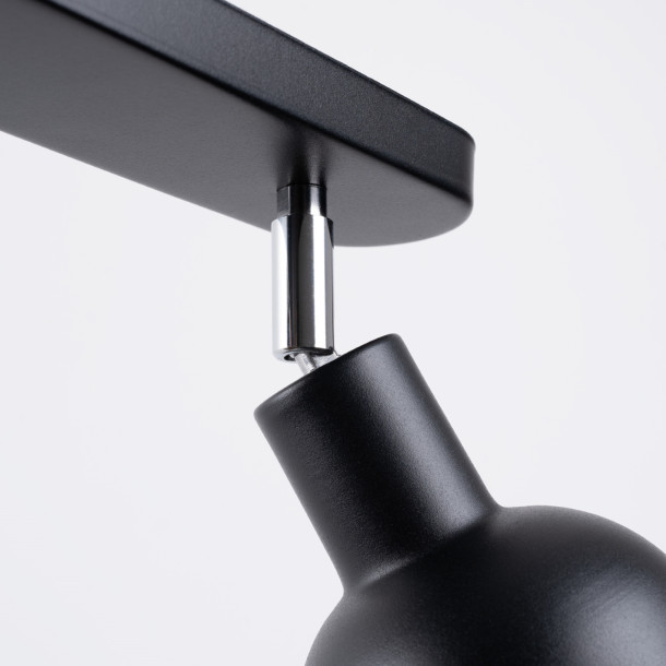Plafonnier Aureyla 2 noir