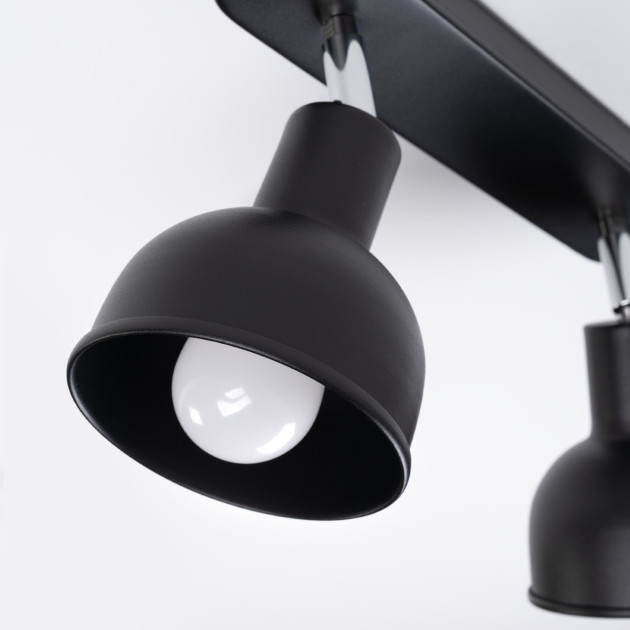 Plafonnier Aureyla 2 noir