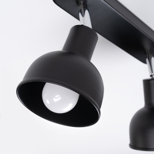 Plafonnier Aureyla 2 noir