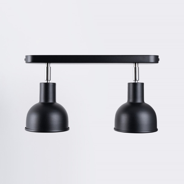 Plafonnier Aureyla 2 noir