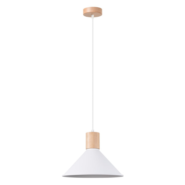 Lampe suspendue Novaar blanc