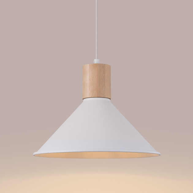 Lampe suspendue Novaar blanc