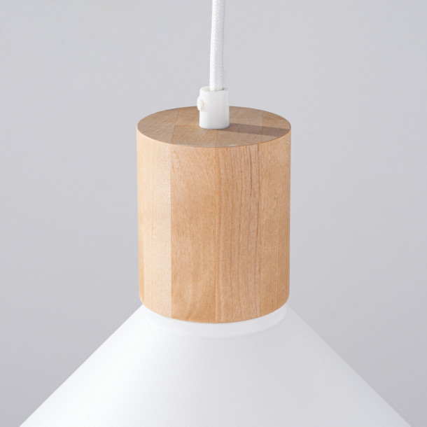 Lampe suspendue Novaar blanc