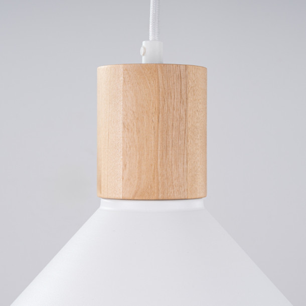 Lampe suspendue Novaar blanc