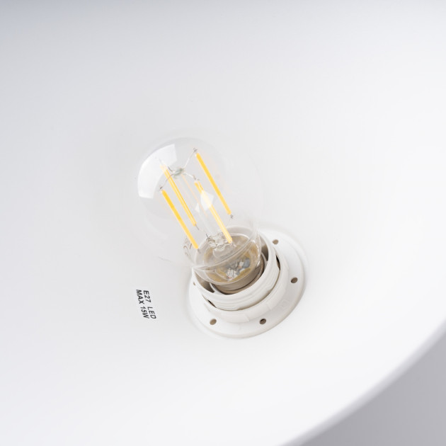 Lampe suspendue Novaar blanc