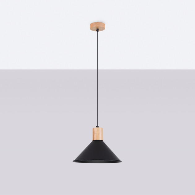Lampe suspendue Novaar noir