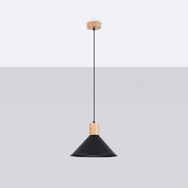 Lampe suspendue Novaar noir