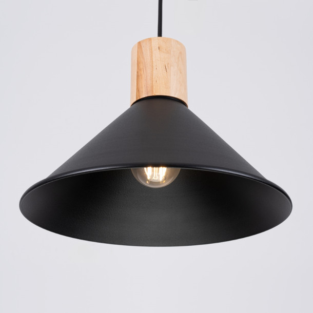 Lampe suspendue Novaar noir