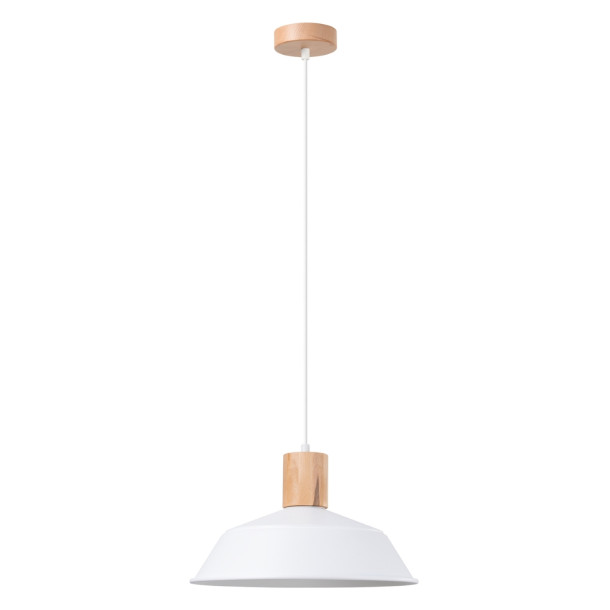 Lampe suspendue Lineaena blanc