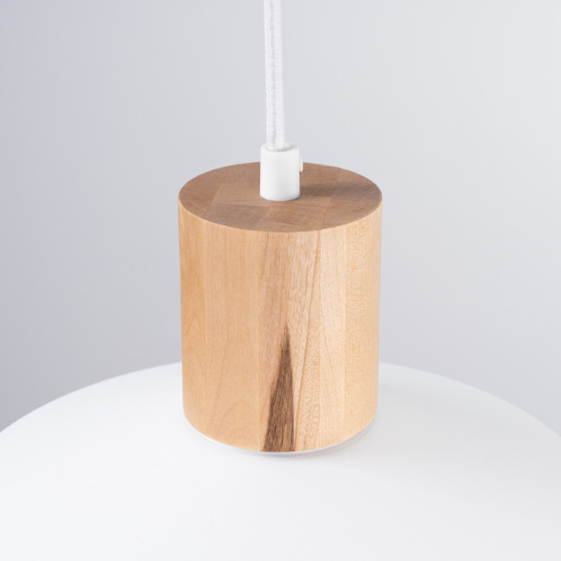 Lampe suspendue Lineaena blanc