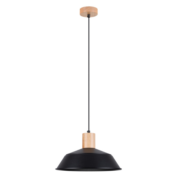 Lampe suspendue Lineaena noir